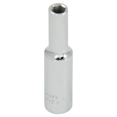 Gray Tools GT-VL12 3/8 in. Deep 6-Point Socket  1/4 in. Drive