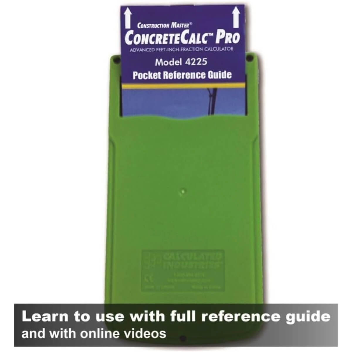 Calculated Industries 4225 - ConcreteCalc Pro Concrete Estimating Calculator