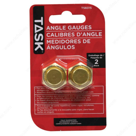 TASK T58315 - Angle Stair Gauge, Brass