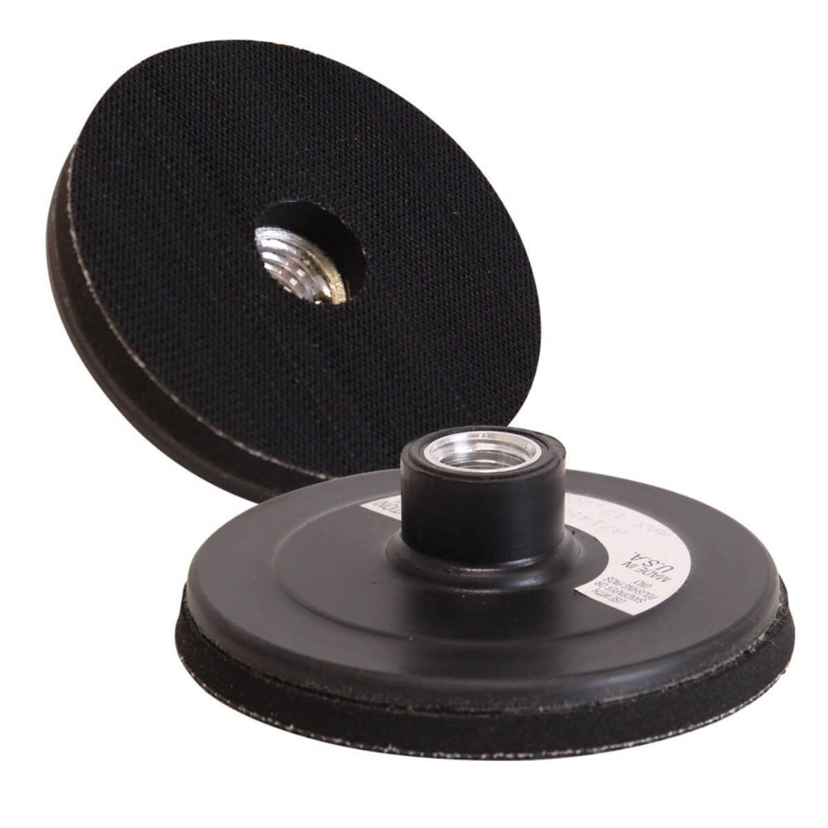 PEARL PAD458 - 4-inch Hook & Loop Backup Pad 5/8-11 Thread