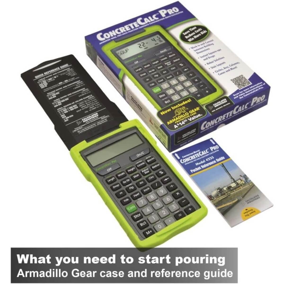 Calculated Industries 4225 - ConcreteCalc Pro Concrete Estimating Calculator
