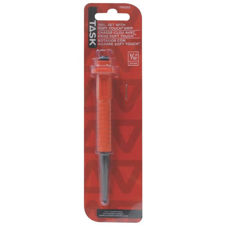 TASK T93332 - Cupped Nail Set, 3/32" Tip, Hex Shank