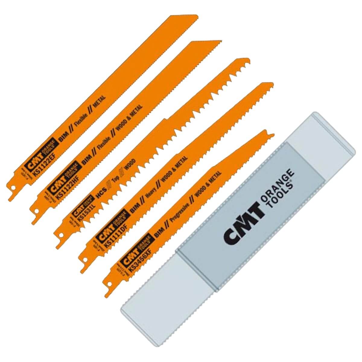 CMT JS025 - 25-Piece Professional Reciprocating Saw Blade Set