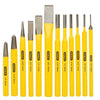 STANLEY 16-299 - 12-Piece Punch and Chisel Set