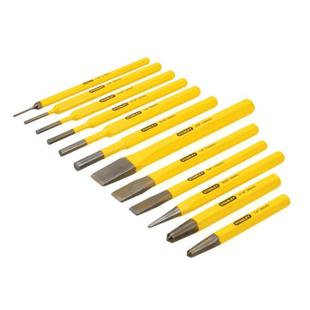 STANLEY 16-299 - 12-Piece Punch and Chisel Set