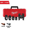 MILWAUKEE 49-16-2490X - 1/2" - 1-1/4" CTS-V Pivoting Press Ring Kit for M12 FORCE LOGIC Press Tool
