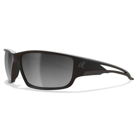 EDGE SK117 - Kazbek Safety Glasses with Silver Mirror Lens and Black Frame
