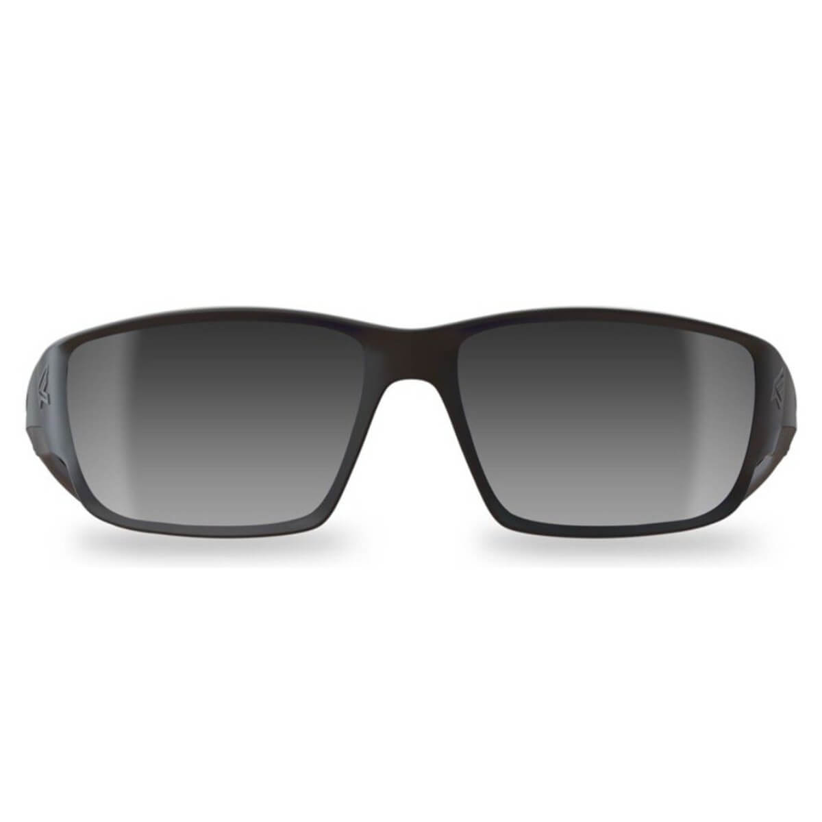 EDGE SK117 - Kazbek Safety Glasses with Silver Mirror Lens and Black Frame