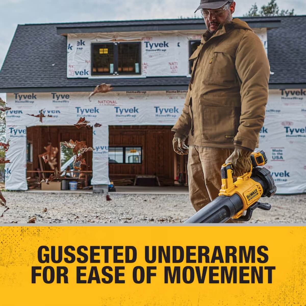 DEWALT DCHJ091D1 Men's Heavy Duty Ripstop Heated Jacket Kit