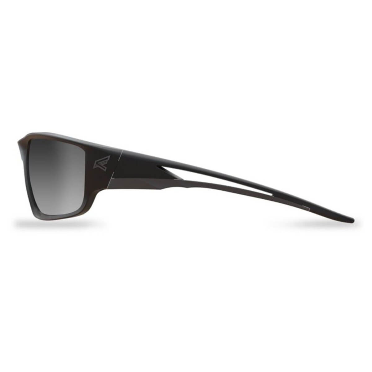 EDGE SK117 - Kazbek Safety Glasses with Silver Mirror Lens and Black Frame