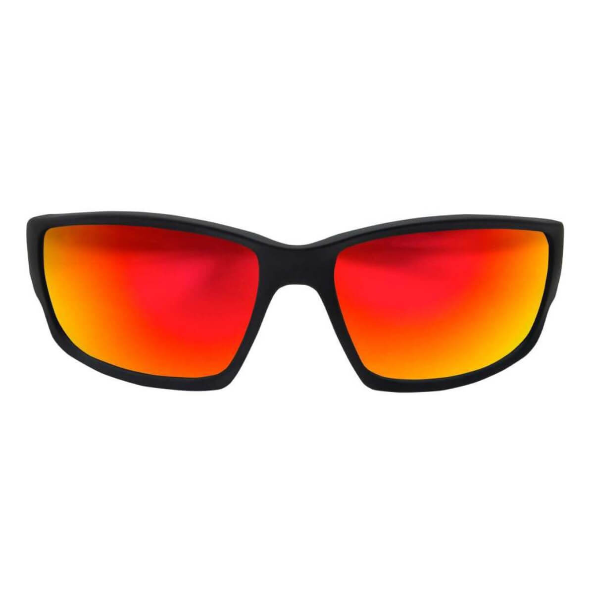 EDGE SKAP119 - Kazbek Safety Glasses - Aqua Precision Red Mirror Lens