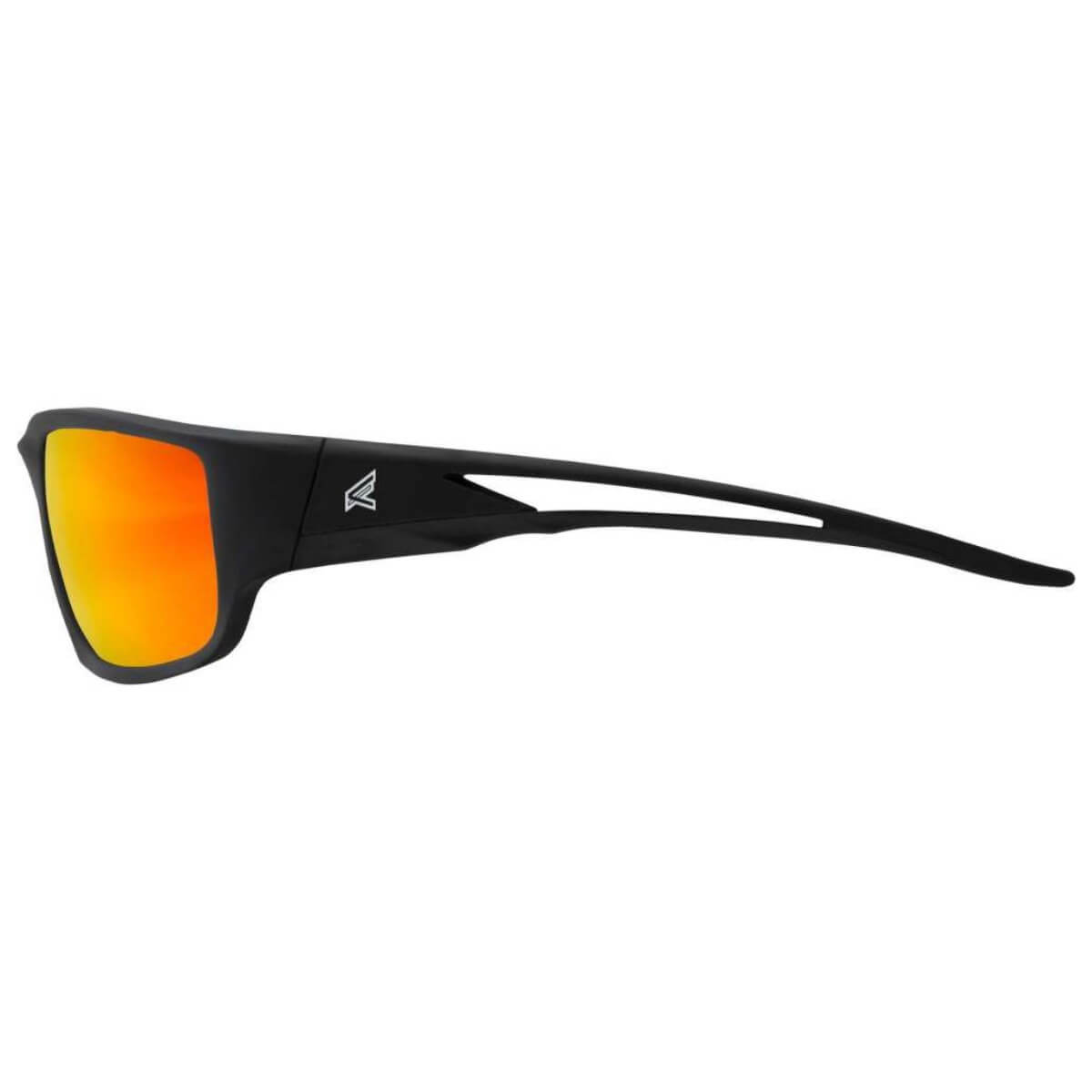 EDGE SKAP119 - Kazbek Safety Glasses - Aqua Precision Red Mirror Lens
