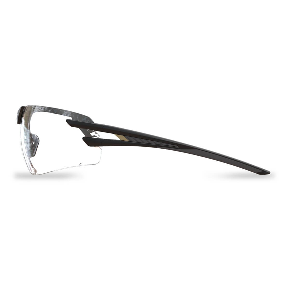EDGE SL111VS - Salita Safety Glasses - Black Frame with Clear Vapor Shield Anti-Fog Lens