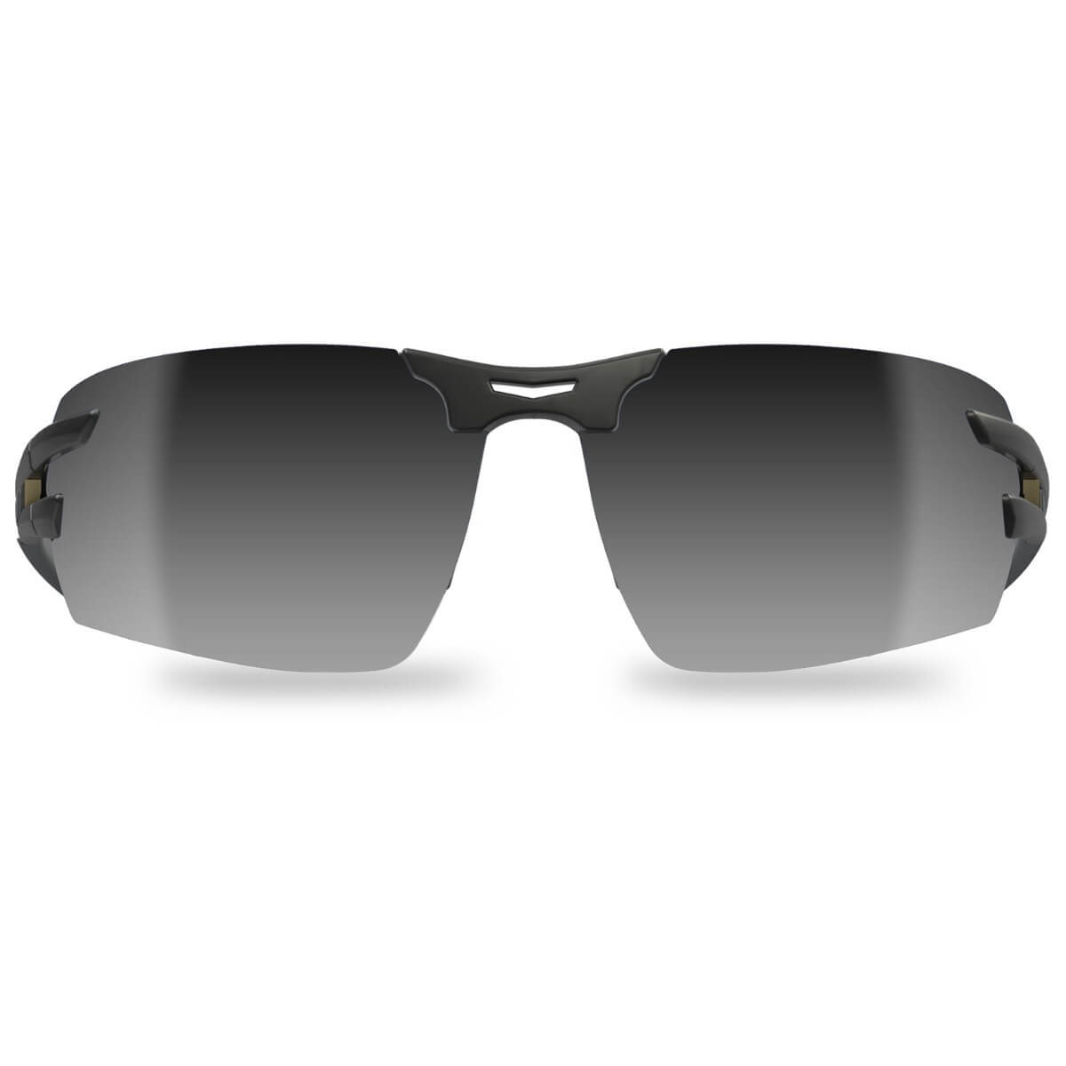 EDGE SL117 - Salita Safety Glasses - Black Frame / Silver Mirror Lens