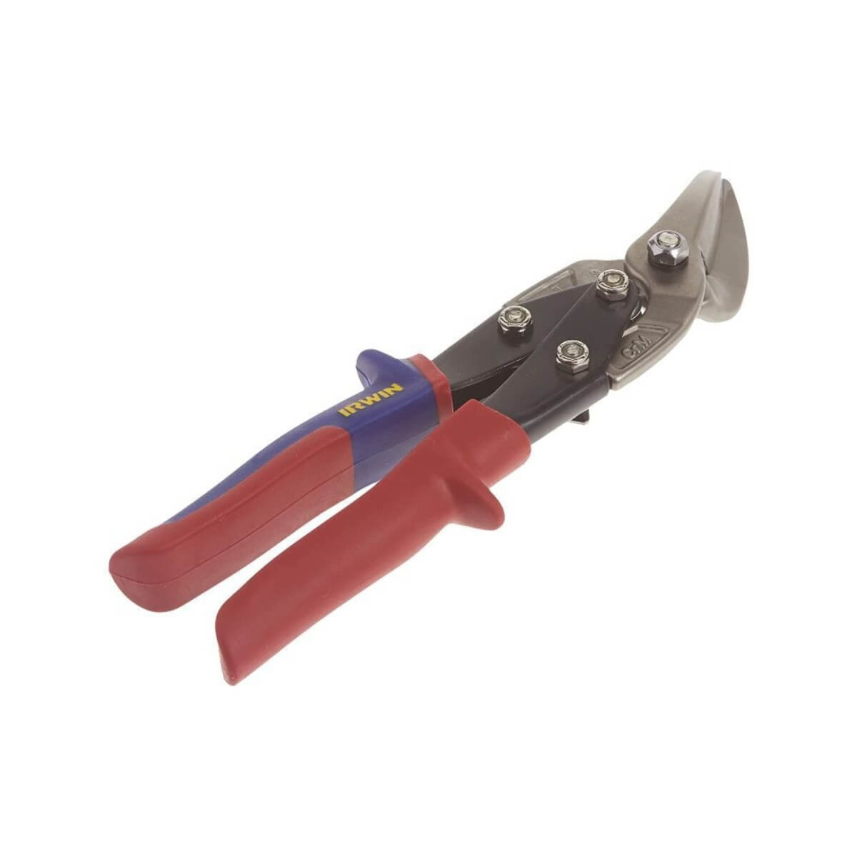 IRWIN 2073211 - 9-1/2-in ProTouch Offset Handle Utility Snips, Left and Straight Cut