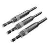 Milescraft MC-2317 HingeBit Set (#4, #6, #8) - Self-Centering Drill Bit Set