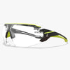 EDGE TV161VS - Taven Clear Vapor Shield Safety Glasses - Black/Hi-Vis Yellow