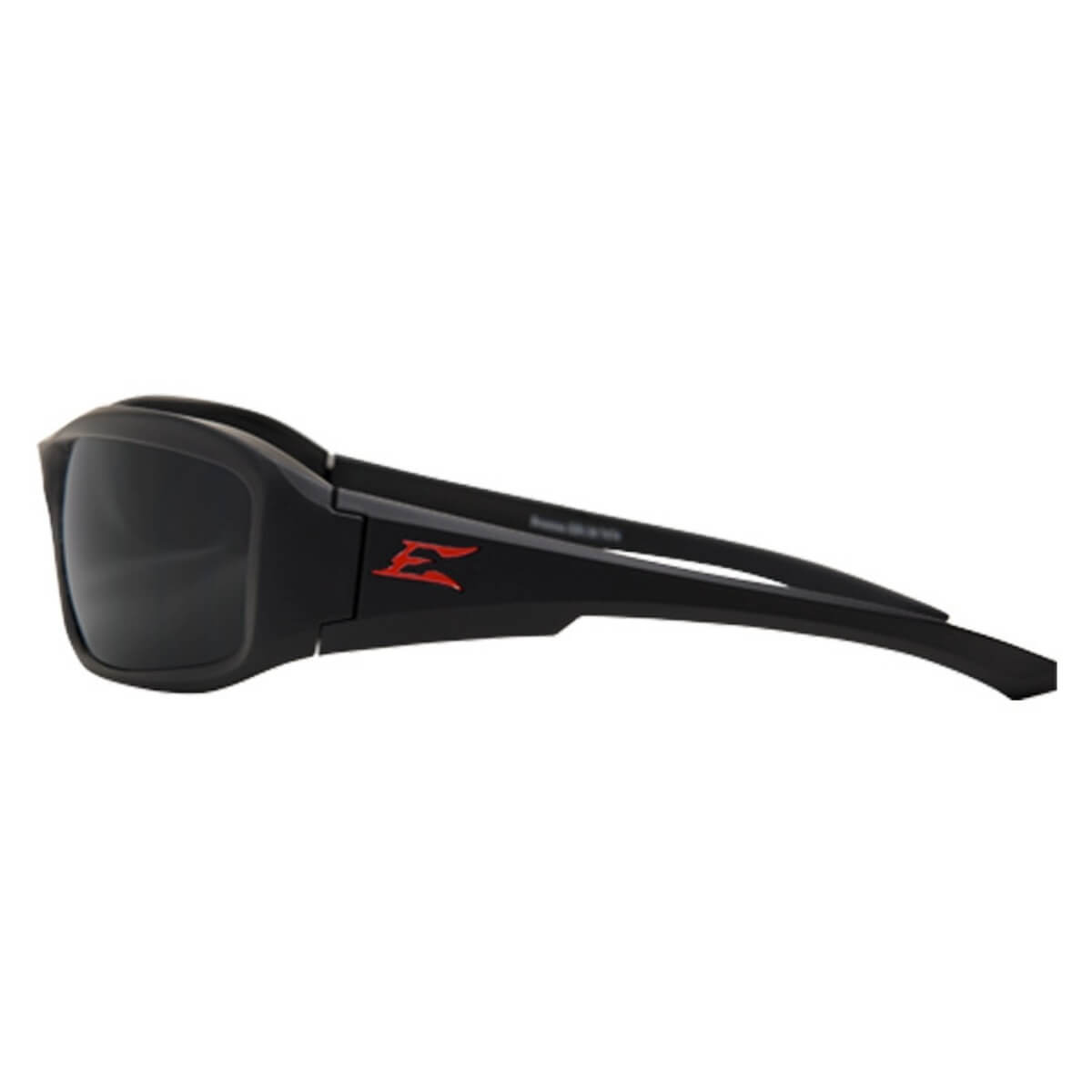 EDGE TXB236 - Brazeau Torque Polarized Safety Glasses - Matte Black Frame / Smoke Lens