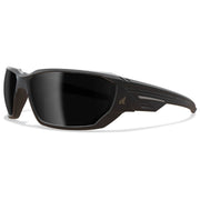 EDGE TXD416 - Dawson Safety Glasses - Black Frame with Polarized Smoke Lens