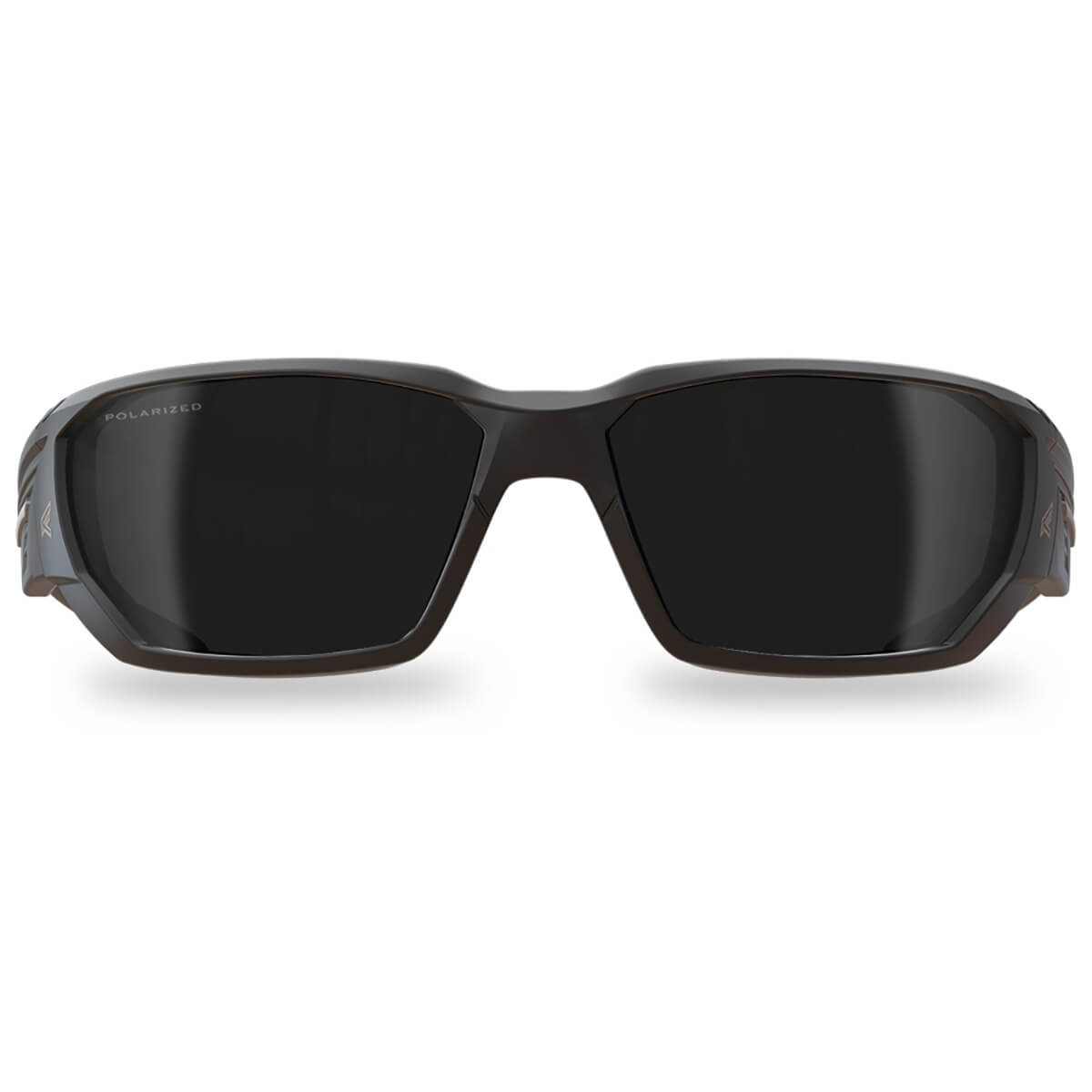 EDGE TXD416 - Dawson Safety Glasses - Black Frame with Polarized Smoke Lens