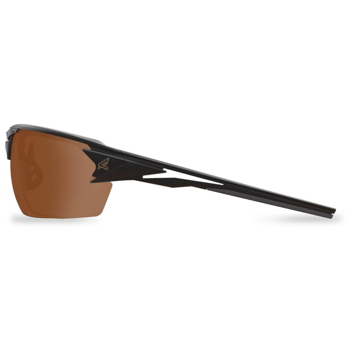 EDGE TXP415 - Pumori Polarized Copper Safety Glasses - Matte Black