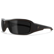 EDGE XB136 - Brazeau Safety Glasses - Matte Black Frame with Smoke Lens