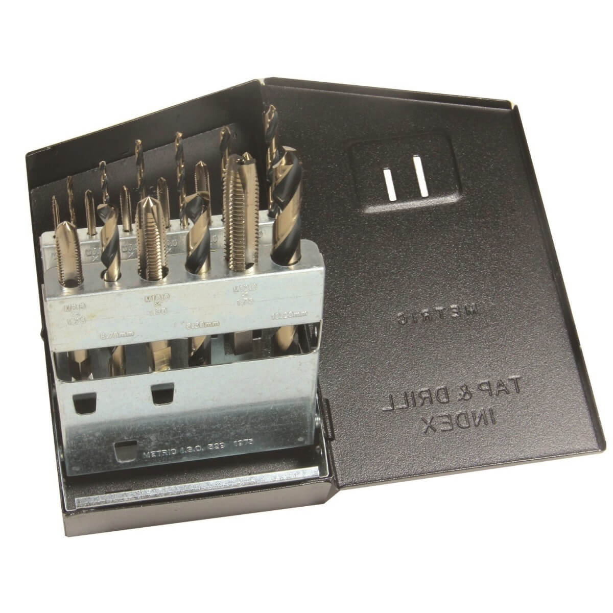 NORSEMAN NOR-57990 - 18pc Metric Tap & Drill Set