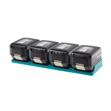 48 Tools BH-MAK-BLU-04 - Light Blue Battery Holder for Makita 18V Batteries