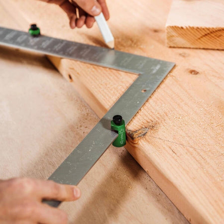 Squi.Jig SQJ15G 1.5-Inch Tall Framing Square Jigs - Green (Pair)