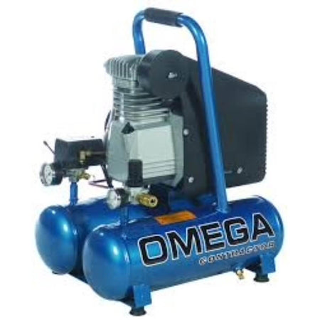 OMEGA COMPRESSORS DD2022B 2 PS 2 x 2 Gallonen tragbarer Luftkompressor