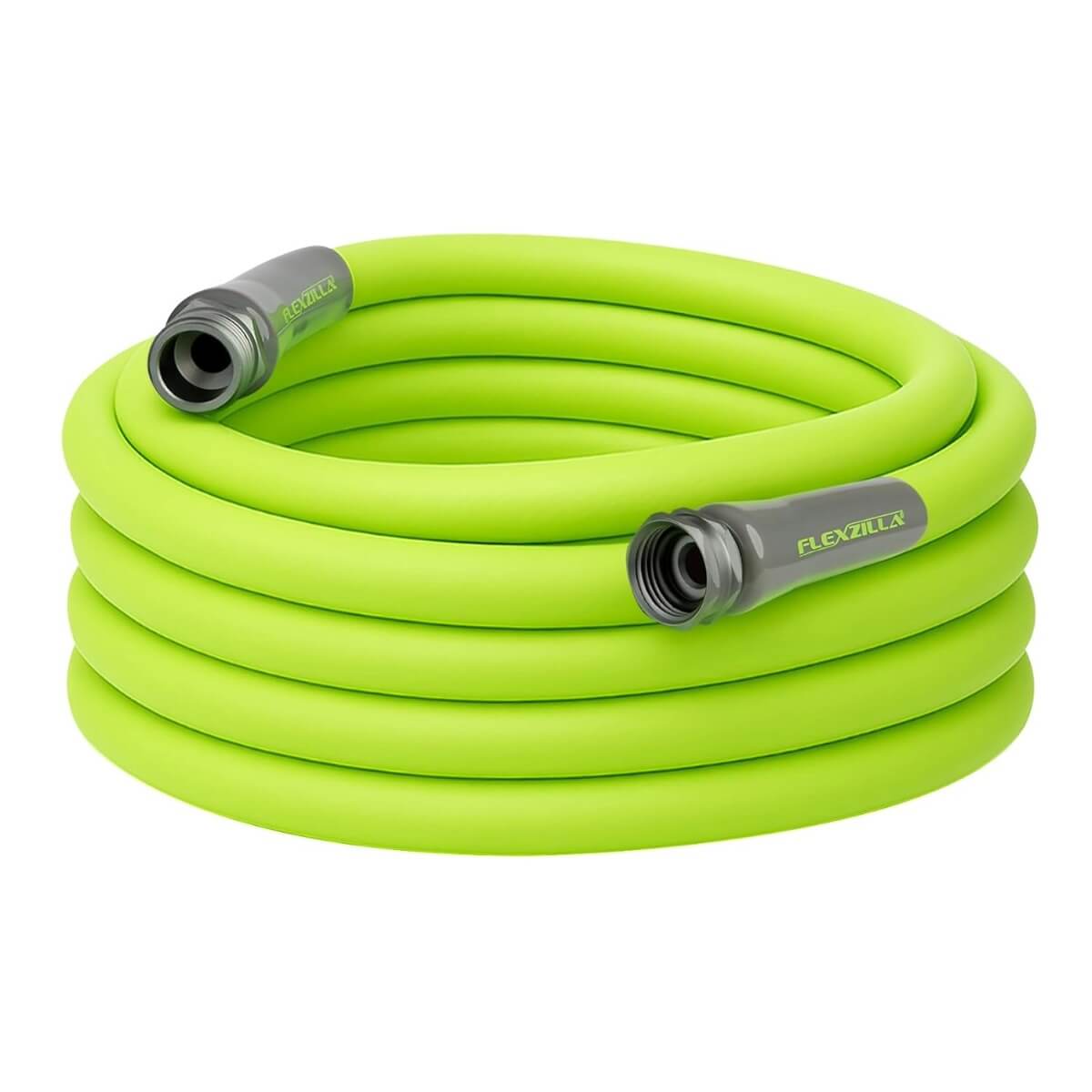 FLAXZILLA HFZG550YW - 5/8 in. x 50 ft. Premium Hybrid Polymer Garden Hose