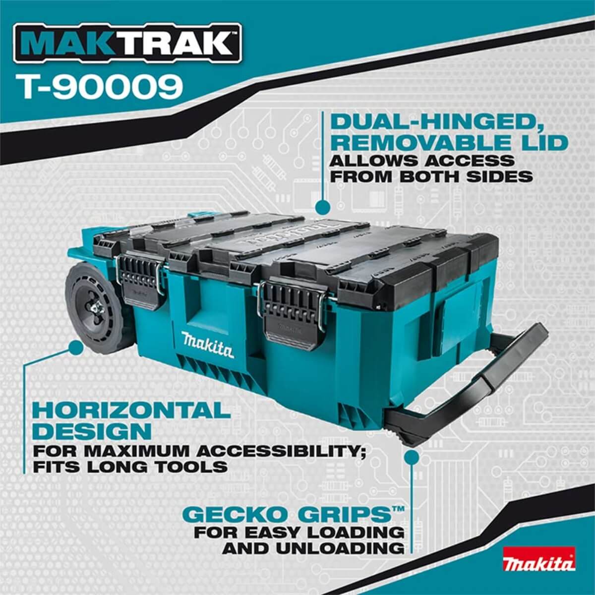 MAKITA T-90009 - MAKTRAK™ Rolling Tool Chest