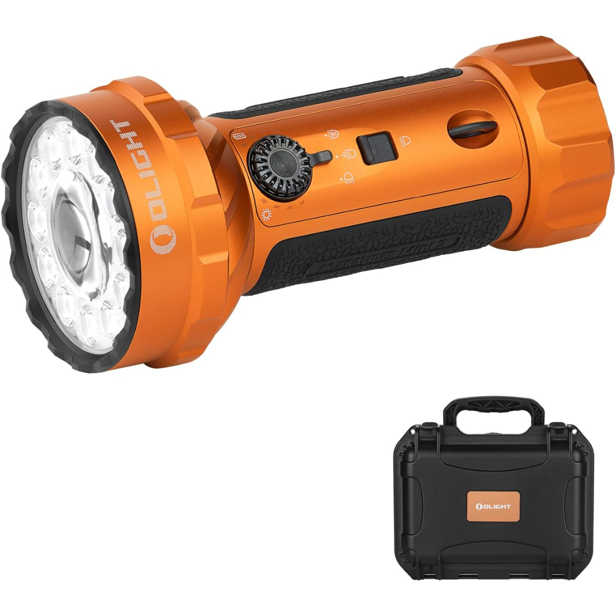 OLIGHT MARAUDERMINI2 - Marauder Mini 2 Rechargeable LED Light - Black, Orange, Midnight Blue