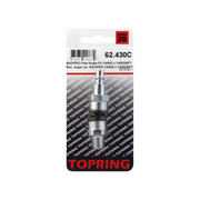 TOPRING 62.430C - 45° free angle fitting 1/4 industrial x 1/4 (m) npt maxpro