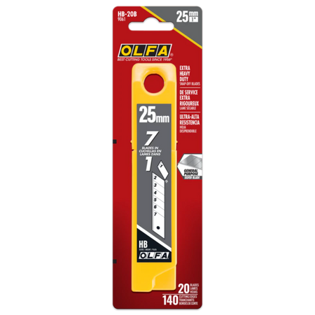 OLFA HB-20B - 20pk 25mm Snap-Off Blades