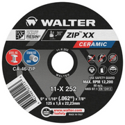WALTER WAL-11X252 - ZIP XX Ceramic Cut-Off Wheel