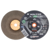 WALTER 15L863 - Flexcut Mill Scale Flexible Grinding Wheel 6" x 5/8-11" 36 Grit