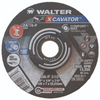 Walter 08P510 - Schleifscheibe mit gekröpfter Mitte, Typ 27, 0,25 Zoll dick, Zirkonoxid-Aluminiumoxid 
