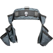 BADGER Carpenter Tool Belt Set - Left Handed - Gunmetal Grey