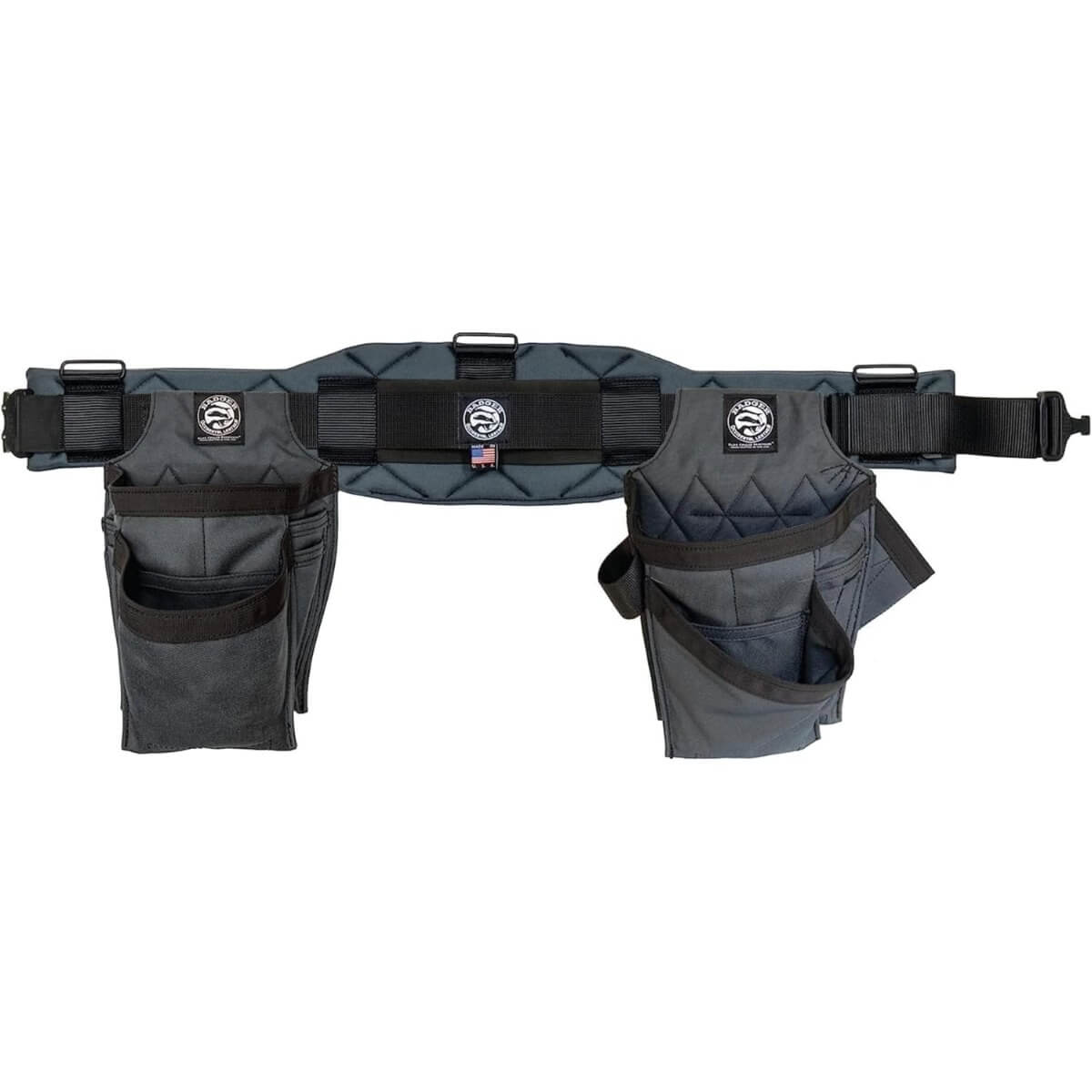 Ensemble de ceintures à outils pour tondeuses Badger Occidental Leather 462020 et sciure de bois