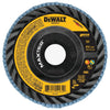 DEWALT DWA8352TR - 4-1/2 in. x 7/8 in. 60 Grit HP™ MAXTRIM™ Trimmable Backer Flap Disc