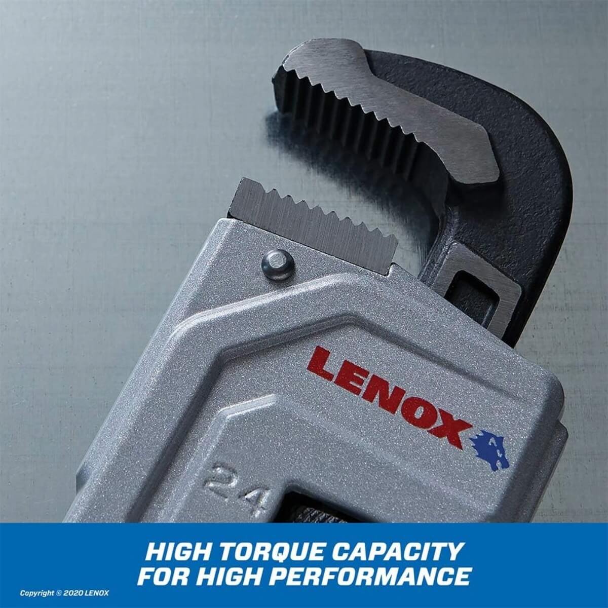 LENOX LXHT90624 - 24-inch Aluminum Pipe Wrench