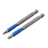 WIHA 70325 TerminatorBlue Impact Bit Square #2, 3.5-Inch (2-Pack)