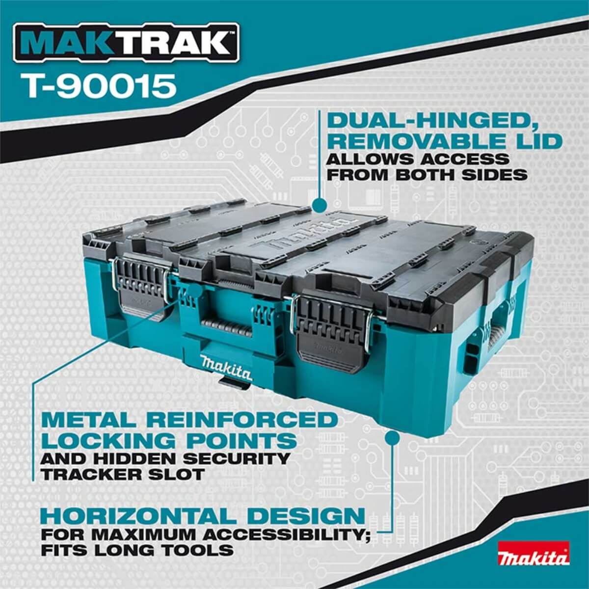 MAKITA T-90015 - MAKTRAK Large Tool Box