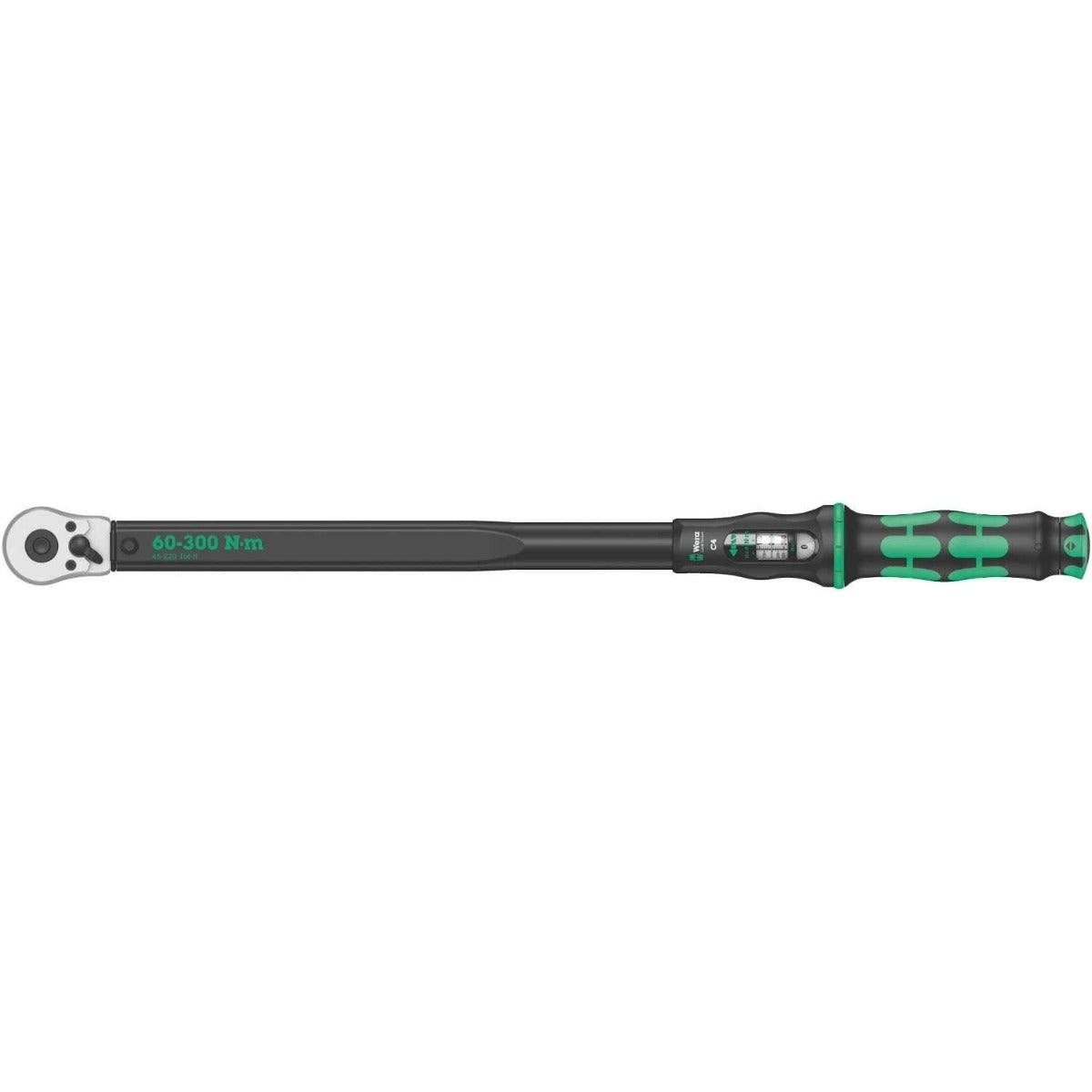 WERA WER-075623 - Torque Wrench 60-300 Nm Reversible Ratchet 1/2" Drive