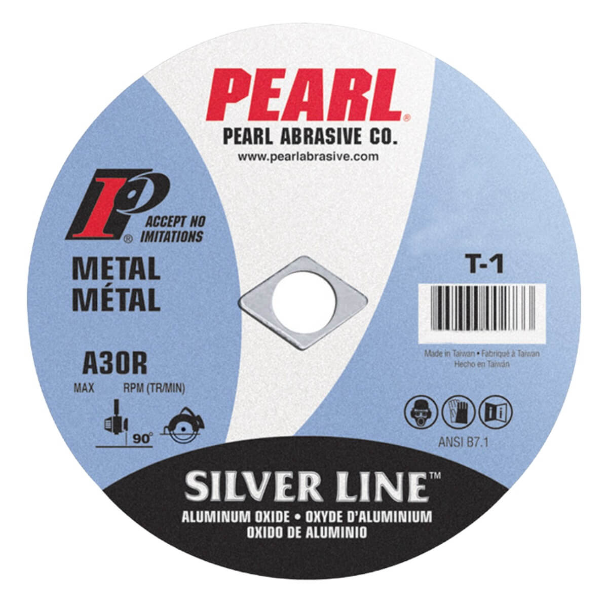 PEARL 870469 - 4 x 1/16 x 3/8 Cut-Off Wheel