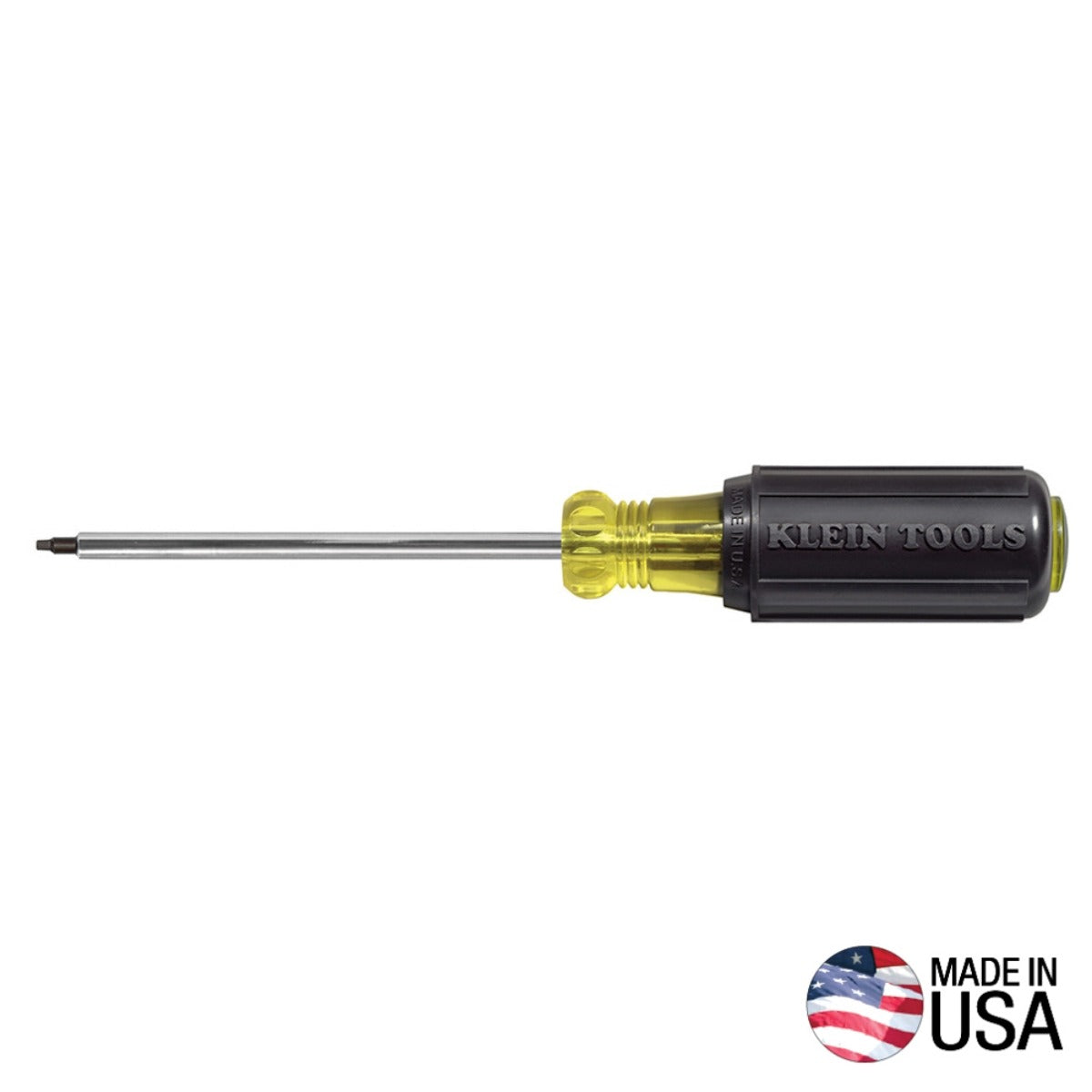 KLEIN 661 - #1 Square-Recess Tip Screwdriver, 4-Inch Shank