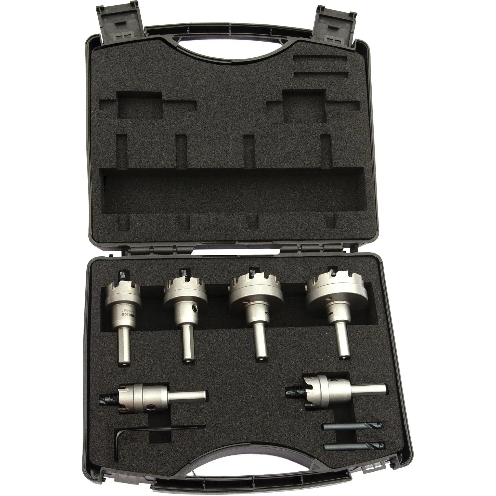 WALTER WAL-95CT6S - Drillco 3-1/6" 6pc Tungsten Carbide Tipped Hole Cutter Set Walter