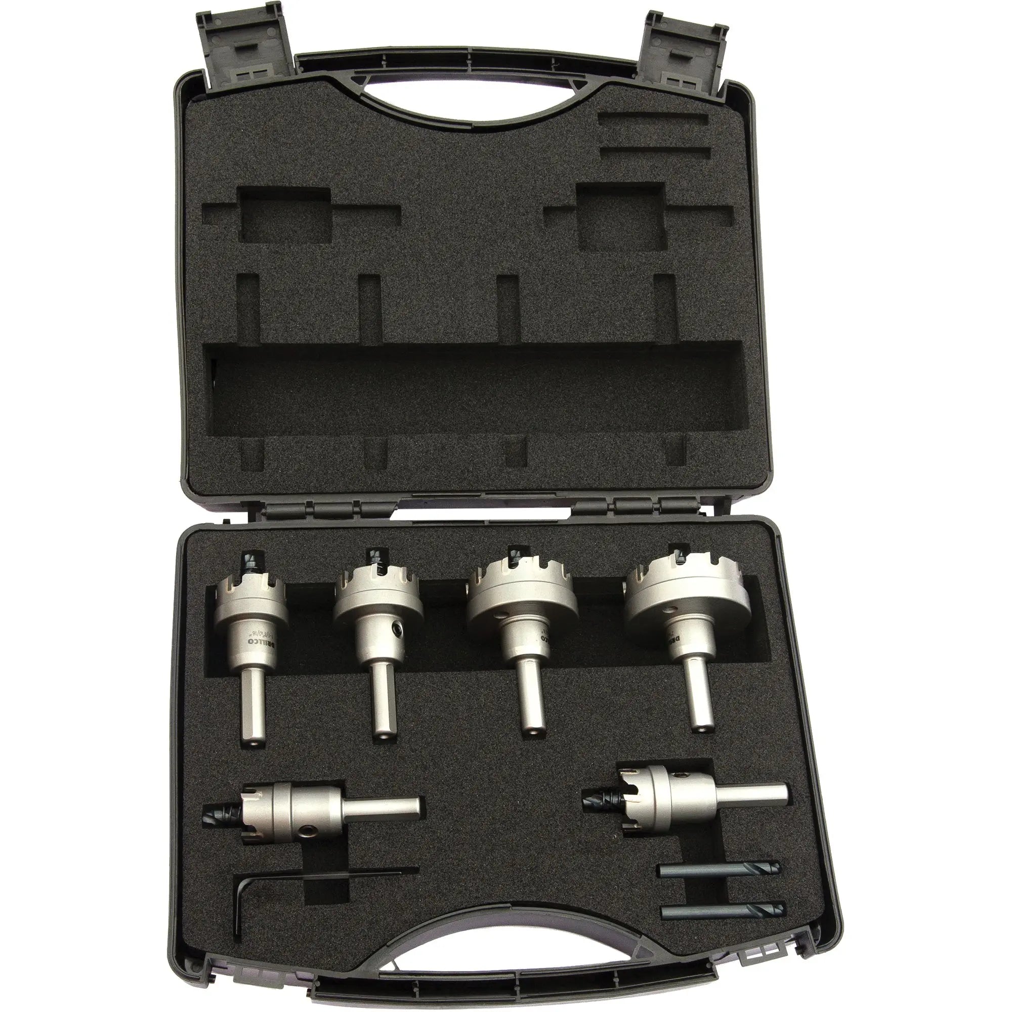 WALTER WAL-95CT6S - Drillco 3-1/6" 6pc Tungsten Carbide Tipped Hole Cutter Set Walter