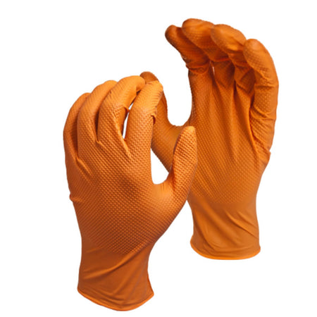 WATSON 5557PF-M - Monkeywrench 6 MIL Diamond Grip Orange 9"- Medium